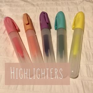 Pastel Highlighter Set